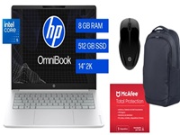 Kit HP Omni 14-hu0050la + McAfee + HP Mochila y Mouse